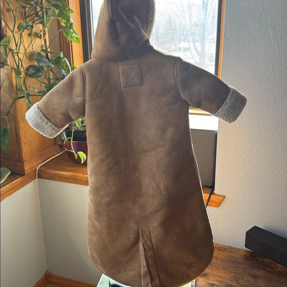 Baby Gap Teddy Suede & Sherpa Convertible Bundler Deerfield 3-6 Months